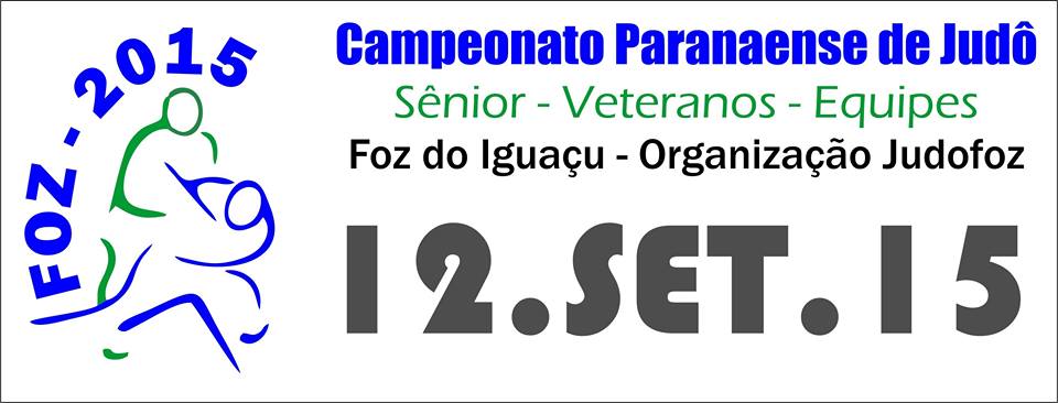 Campeonato Paranaense de Judô – Sênior, Veteranos e Equipe.