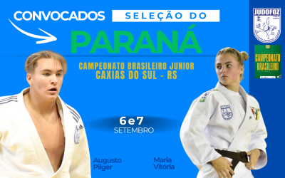 Convocados para Seleção do Paraná
